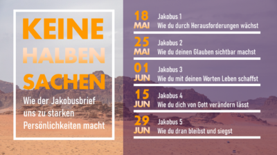 Keine halben Sachen